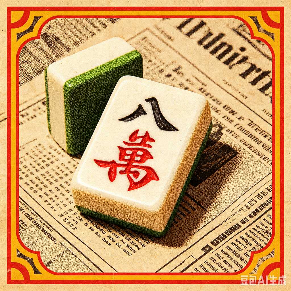trendy design mahjong tiles