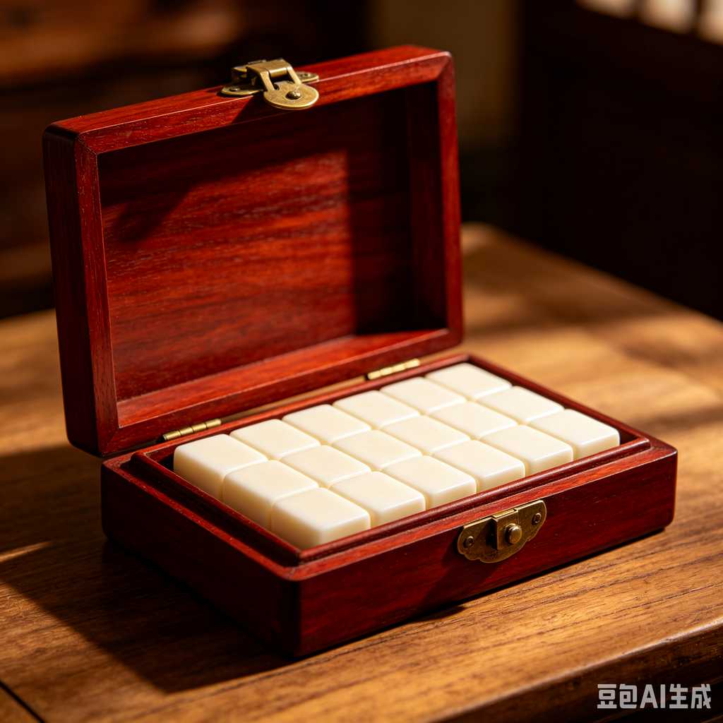ivory look mahjong set